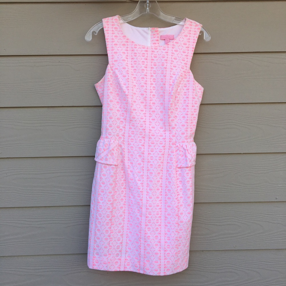 Lilly Pulitzer Abby Peplum dress size S